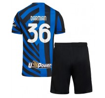Inter Milan Matteo Darmian #36 Koszulka Podstawowa dzieci 2024-25 Krótki Rękaw (+ krótkie spodenki)
